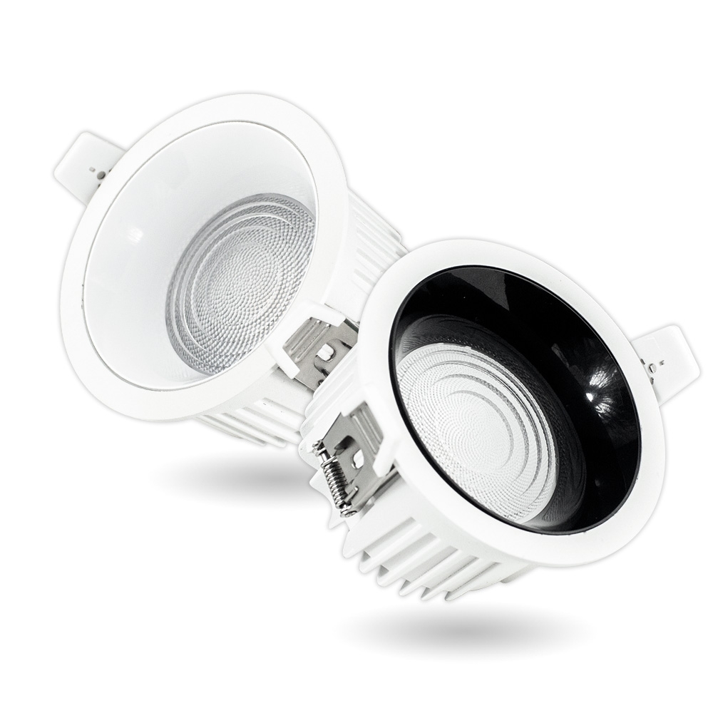 Đèn spotlight âm trần Kingled DLRB chóa sâu cố định